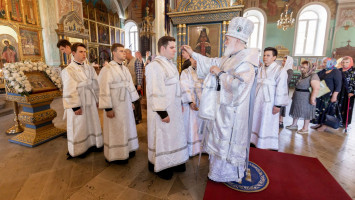 Всенощное бдение в&nbsp;Тихвинском храме