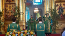 Божественная литургия в&nbsp;Успенском кафедральном соборе