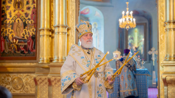 Память Тихвинской иконы Божией Матери в&nbsp;Успенском кафедральном соборе