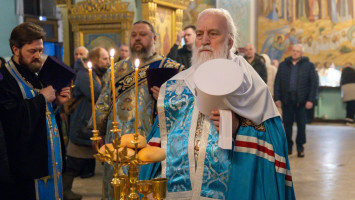 Всенощное бдение в&nbsp;Тихвинском храме