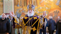 Архиерейское богослужение в&nbsp;Тихвинском храме