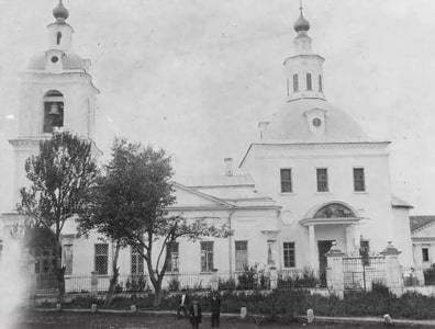 Воскресенская церковь в начале XX века Воскресенская церковь в начале XX века